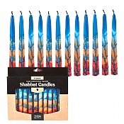 Handmade Shabbat Candles - Dusk Reflection