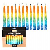 Handmade Shabbat Candles - Sun Burst