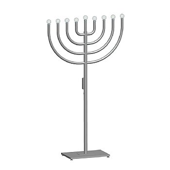 The Heritage Super Large Display Menorah - 9 ft